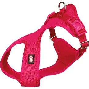 Weiches Geschirr, weich, gepolstert, Fuchsia XXS-XS: Brustumfang: 25–35 cm/15 mm